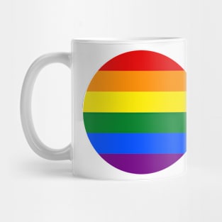 Circle Gay Flag Mug